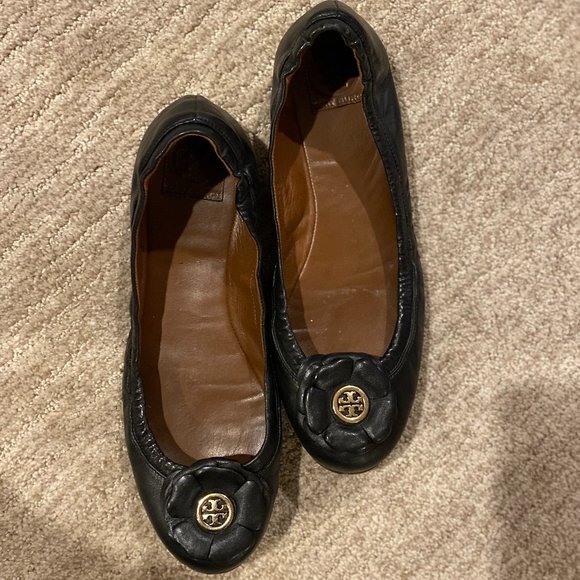 Tory Burch Shelby Floral Flats - Picture 2 of 6